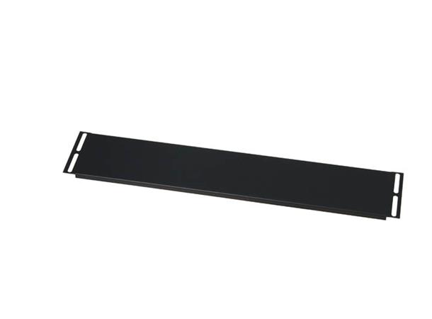 Enoc Blindpanel 19" 1U Sort B-482 x D-9 x H-44 mm